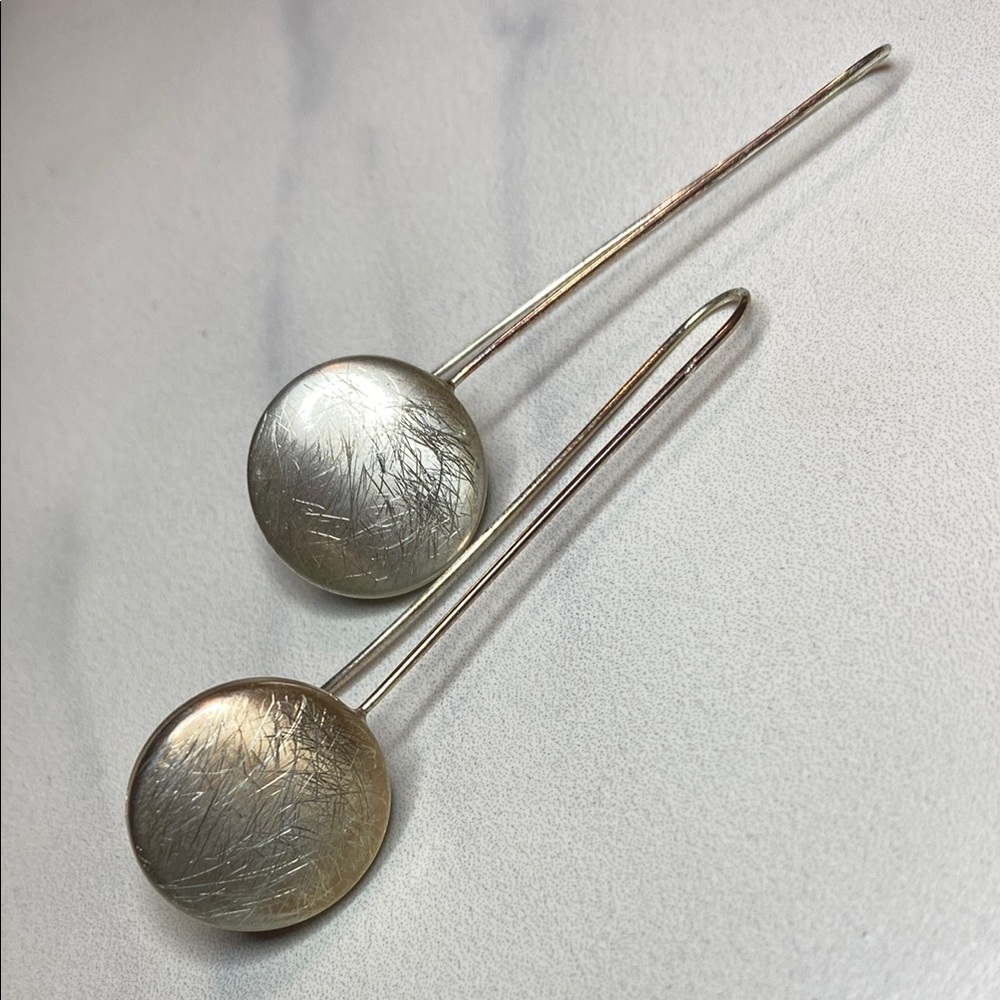 Unique Silver Drop Earrings 925